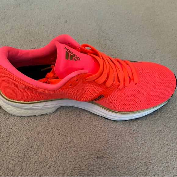 Adidas adios 5 Hot Coral Pink Reflective Sneakers - Picture 4 of 16